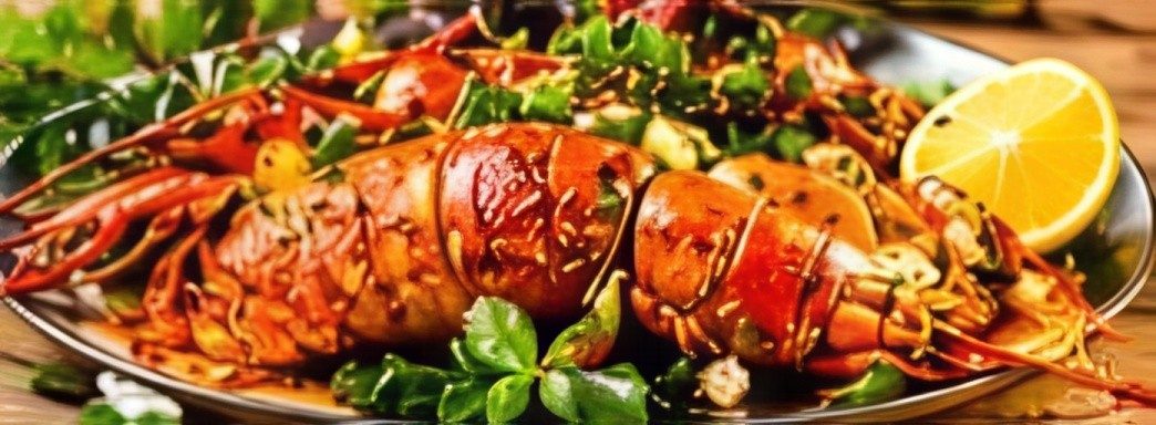 Menu langouste