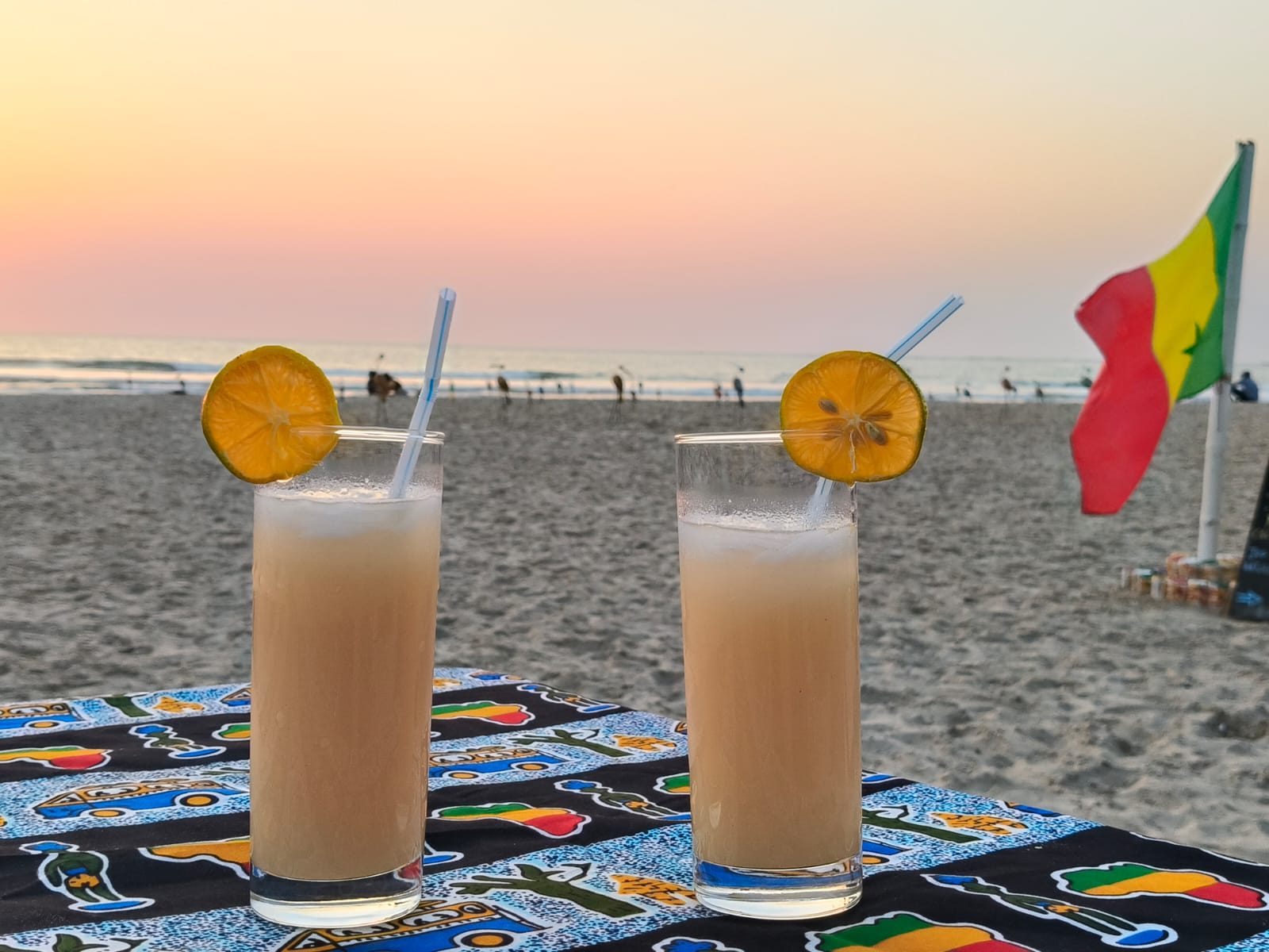 Cocktail tropical maison