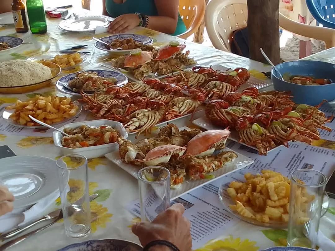 Langouste à l’ail