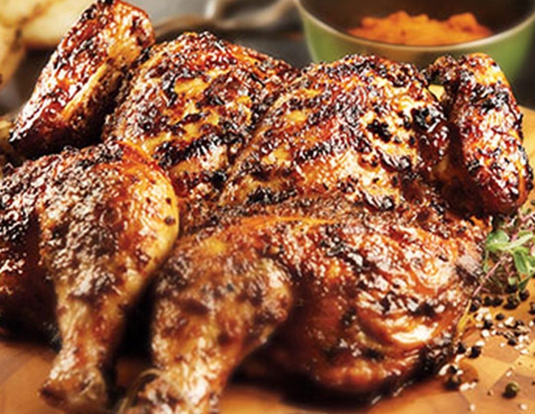Poulet braisé